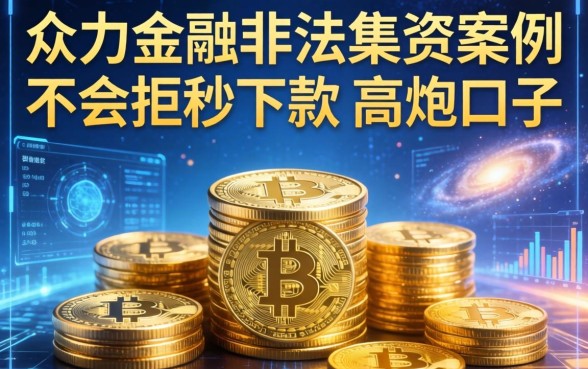 众力金融非法集资案例，汇总五个不会拒秒下款的高炮口子