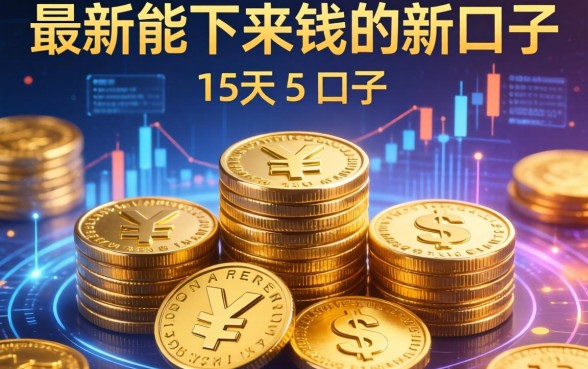 最新能下来钱的新口子，整理五个15天的口子