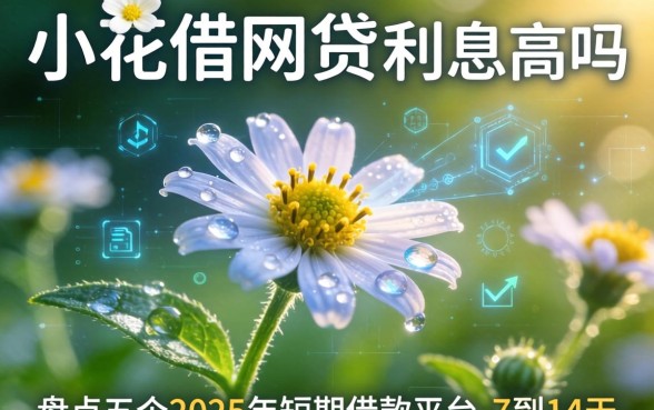 小花借网贷的利息高吗，盘点五个2025年短期借款平台,7到14天