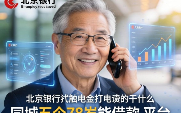 北京银行打电话干什么，同城五个78岁能借款的平台