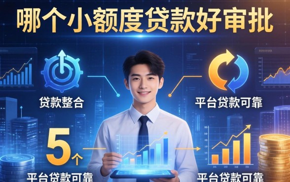 哪个小额度贷款好审批，整合5个平台贷款可靠