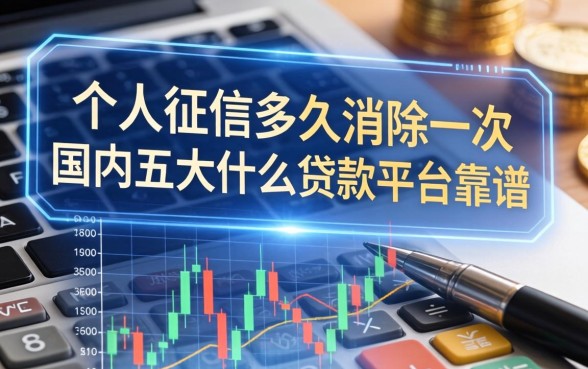 个人征信多久清除一次，国内五大什么贷款平台靠谱