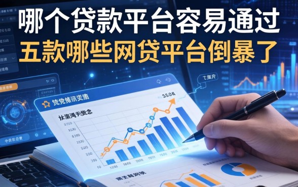 哪个贷款平台容易通过，探讨五款哪些网贷平台倒闭了