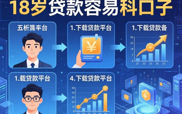 18岁贷款容易的口子，分析五个下载贷款平台
