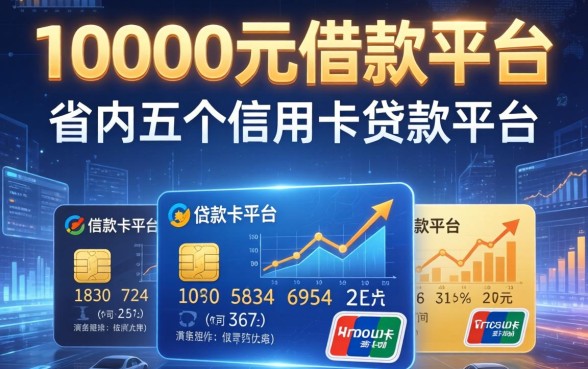 10000元借款平台，省内五个信用卡贷款平台