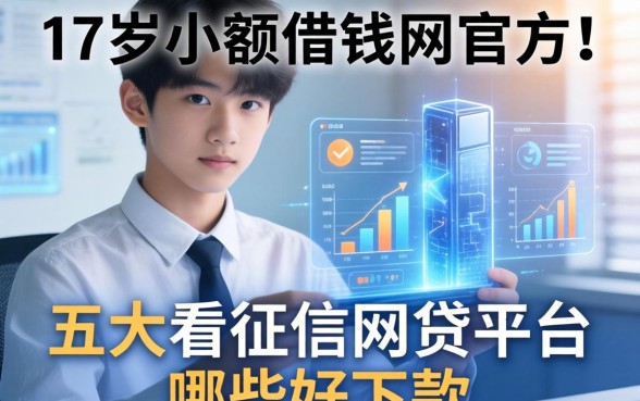 17岁小额借钱网官方，五大不看征信网贷平台哪些好下款