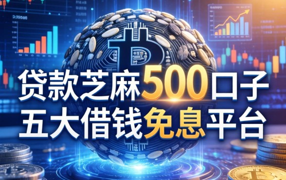 贷款芝麻500的口子，五大借钱免息平台