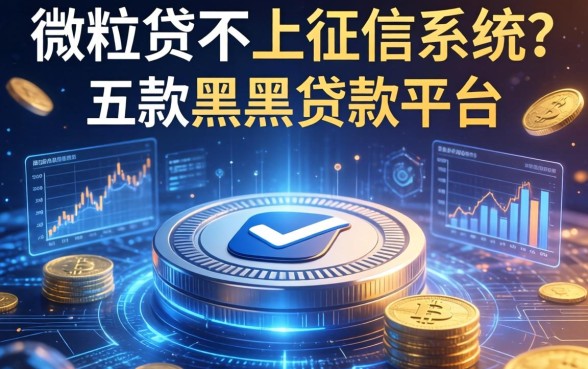 微粒贷不上征信系统吗，探讨五款黑户贷款平台