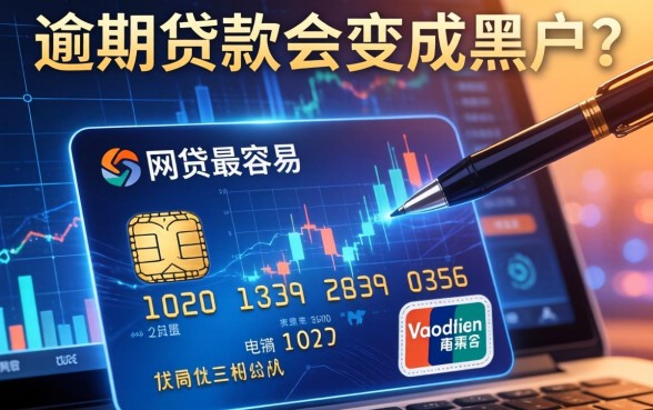 逾期贷款会变成黑户吗，例举5个网贷最容易通过的平台