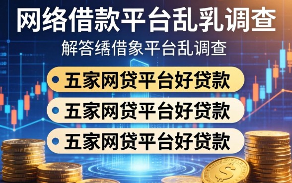 网络借款平台乱象调查，解答五家网贷平台好贷款