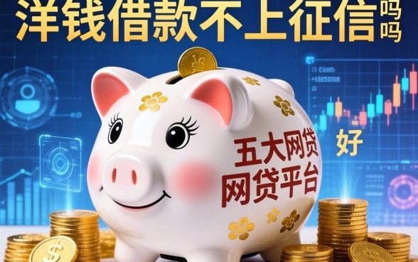 洋钱罐借款不上征信吗，五大网贷平台好