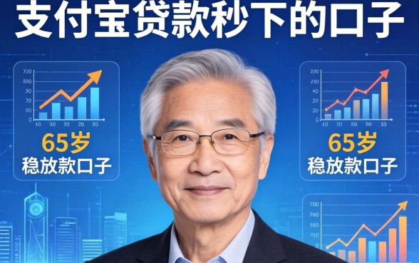 支付宝贷款秒下的口子，分析五个65岁稳放款口子