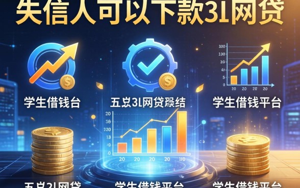 失信人可以下款的网贷，总结五个学生借钱平台