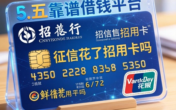 征信花了招行信用卡吗，总结五个靠谱借钱平台