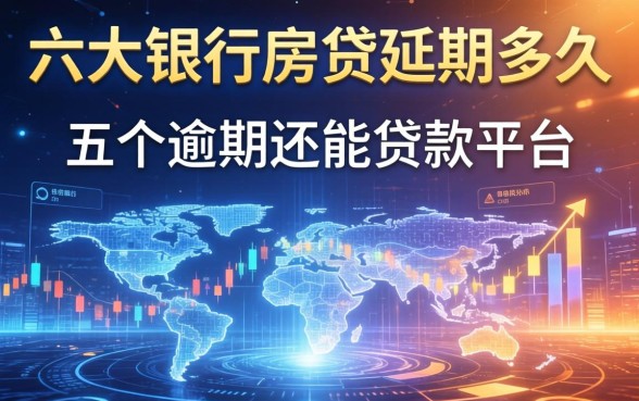 六大银行房贷延期多久，总结五个逾期还能贷款的平台