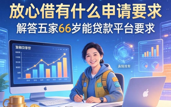 放心借有什么申请要求，解答五家66岁能贷款的平台