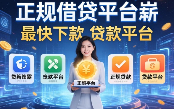 正规借钱平台崭露头角，分享五个最快下款的贷款平台