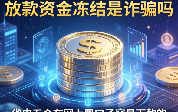 放款资金冻结是诈骗吗，省内五个网上黑口子容易下款的