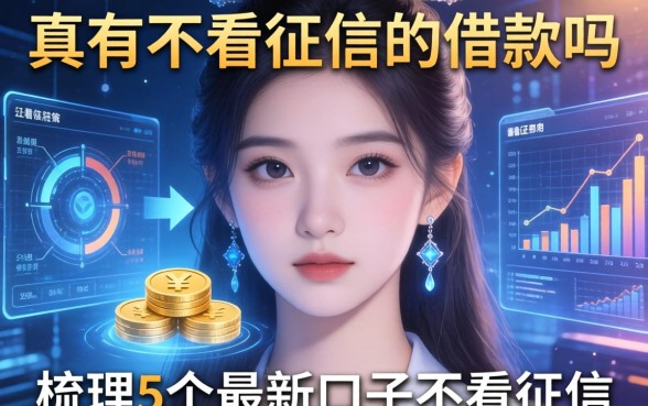 真有不看征信的借款吗，梳理5个最新口子不看征信的