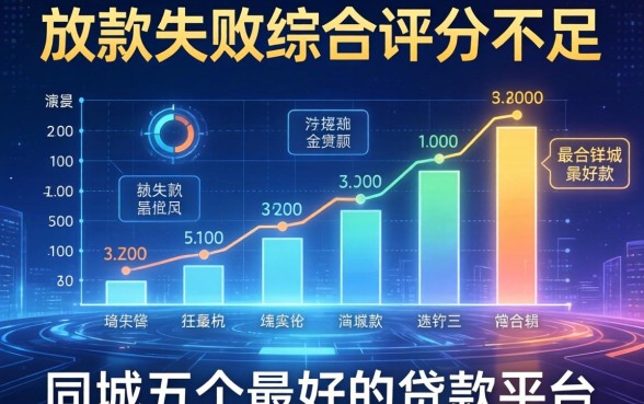 放款失败综合评分不足，同城五个最好的贷款平台