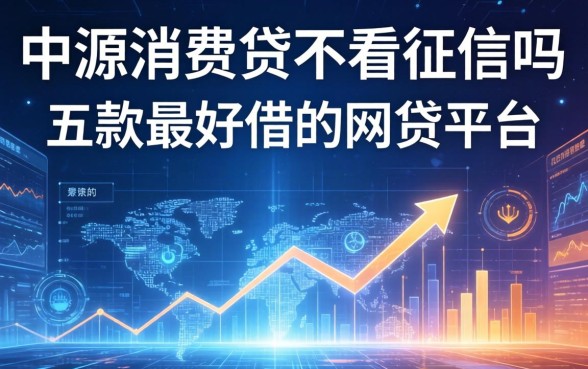中源消费贷不看征信吗，探讨五款最好借的网贷平台