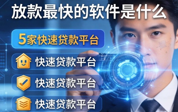 放款最快的软件是什么，阐述5家快速贷款平台