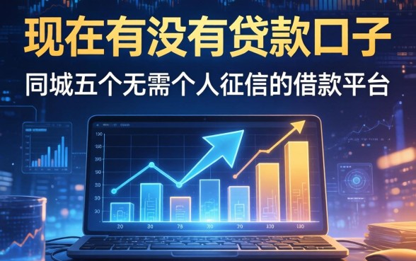 现在有没有贷款的口子，同城五个无需个人征信的借款平台