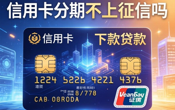 信用卡分期不上征信吗，总结五个网贷下款快的平台