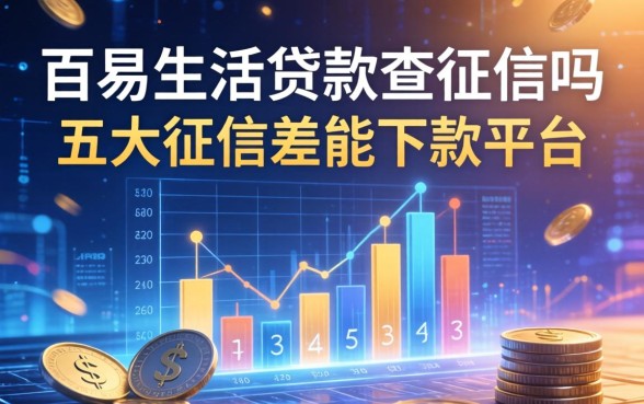 百易生活贷款查征信吗，五大征信差能下款的平台