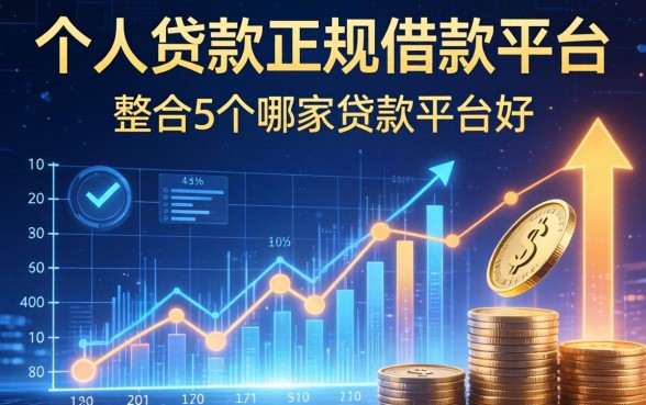 个人贷款正规借款平台，整合5个哪家贷款平台好