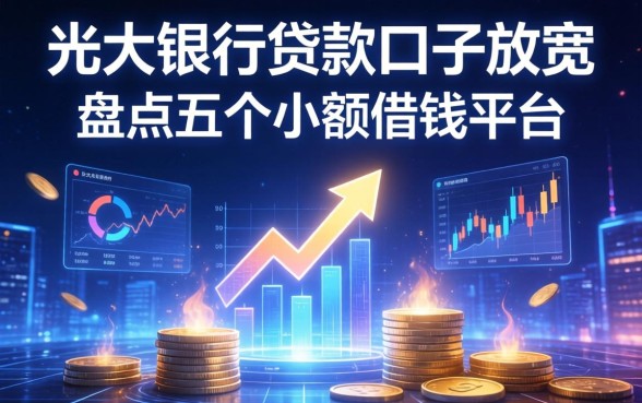 光大银行贷款口子放宽，盘点五个小额借钱平台