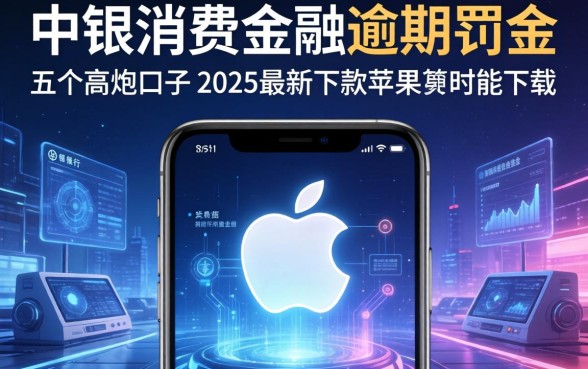 中银消费金融逾期罚金，总结五个高炮口子2025最新下款苹果手机能下载的