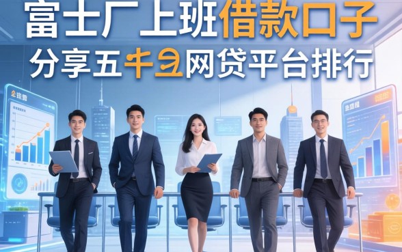 富士康上班的借款口子，分享五个网贷平台排行