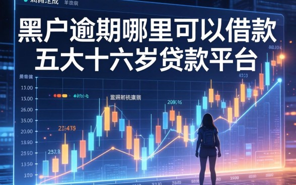 黑户逾期哪里可以借款，五大十六岁贷款平台