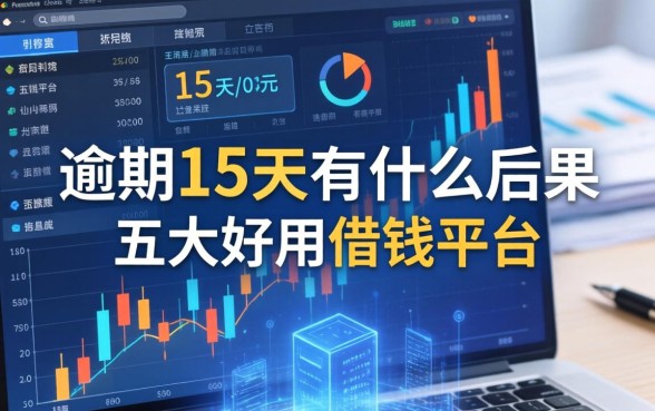 逾期15天有什么后果，五大好用的借钱平台