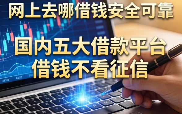 网上去哪借钱安全可靠，国内五大借款平台借钱不看征信