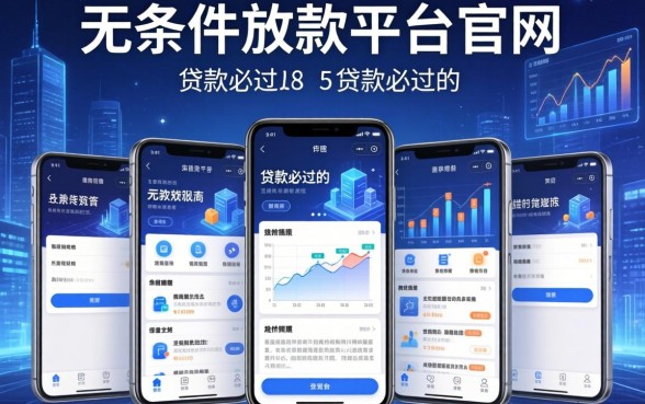无条件放款的平台官网，例举5个贷款必过的软件