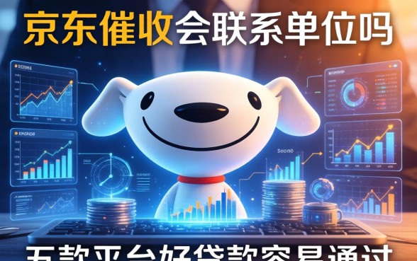 京东催收会联系单位吗，探讨五款平台好贷款容易通过