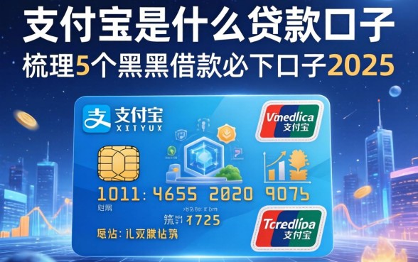 支付宝是什么贷款口子，梳理5个黑户借款必下口子2025