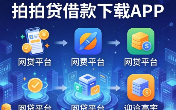 拍拍贷借款下载app，分析五个网贷平台通过率高