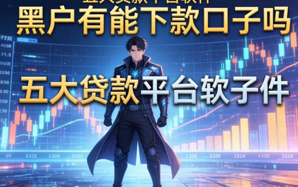 黑户有能下款的口子吗，五大贷款平台软件