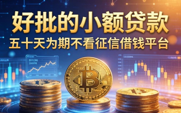 好批的小额贷款有哪些，总结五个十天为期不看征信借钱平台