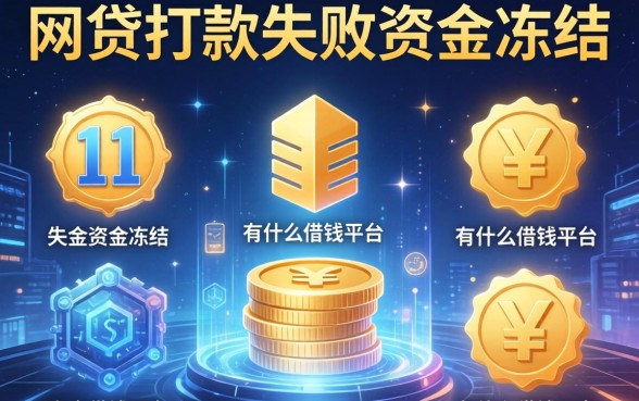 网贷打款失败资金冻结，分享五个有什么借钱平台