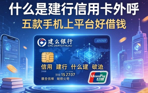 什么是建行信用卡外呼，探讨五款手机上平台好借钱