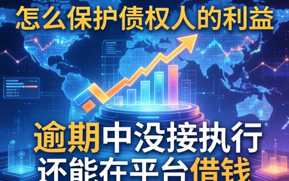 怎么保护债权人的利益，推荐五个逾期中没被执行还能在平台借钱