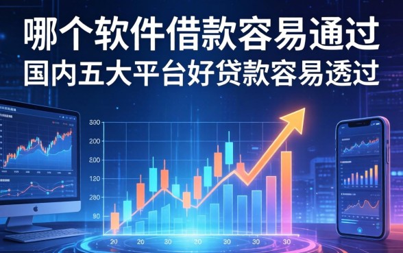 哪个软件借款容易通过，国内五大平台好贷款容易通过