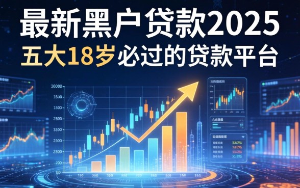 最新黑户贷款2025，五大18岁必过的贷款平台