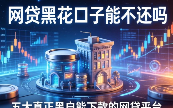 网贷黑花口子能不还吗，五大真正黑户能下款的网贷平台