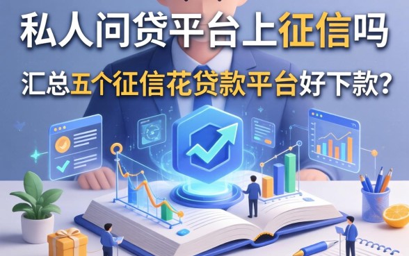 私人网贷平台上征信吗，汇总五个征信花贷款平台好下款