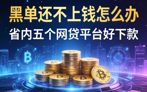 黑名单还不上钱怎么办，省内五个网贷平台好下款